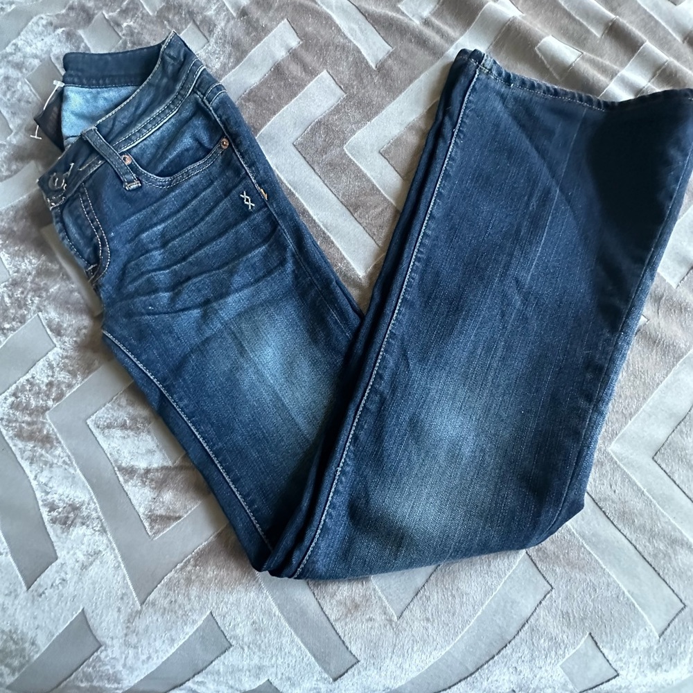 Genetic denim bootcut size 23 blue jeans